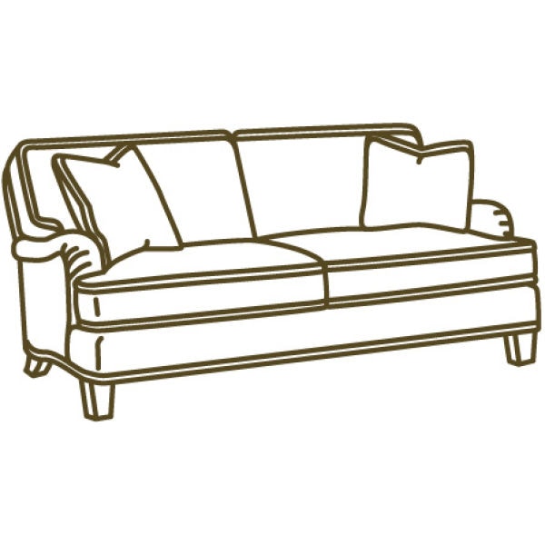Lee Industries Apartment Sofa 1074-11