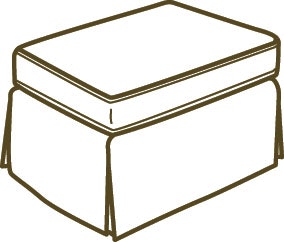 Lee Industries Ottoman 1391-00
