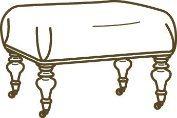 Lee Industries Ottoman 1542-00