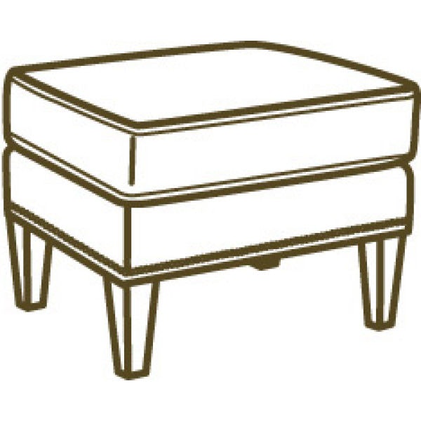 Lee Industries Ottoman 1983-00