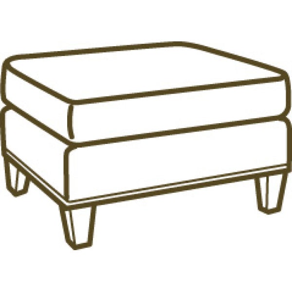 Lee Industries Ottoman 3732-00