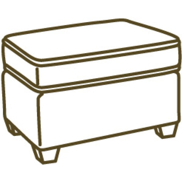 Lee Industries Ottoman 3807-00