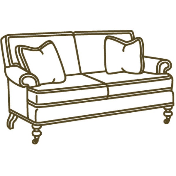 Lee Industries Loveseat 3895-02