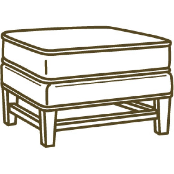 Lee Industries Ottoman 3974-00