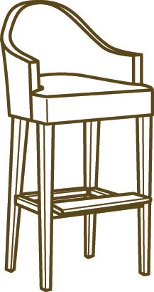 Lee Industries Leather Bar Stool L5543-52