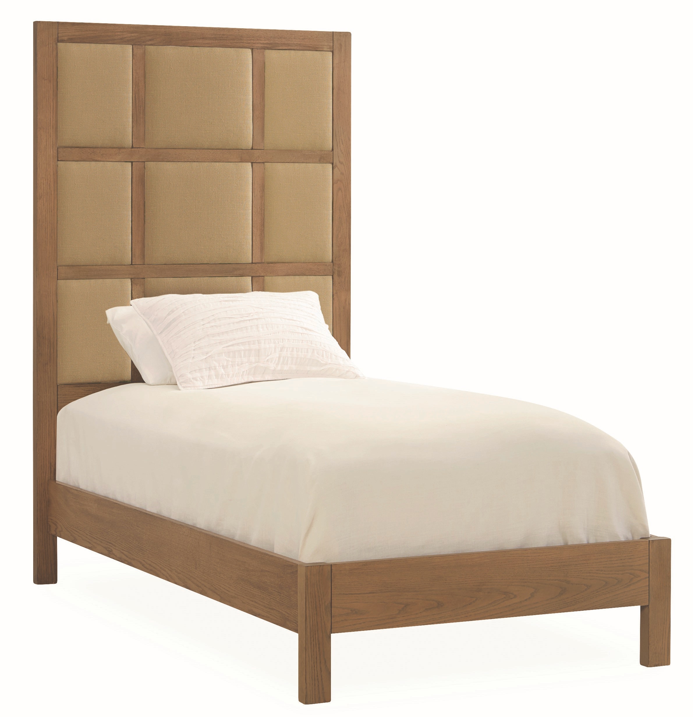 Lee Industries Leather Twin Headboard With Rails L80-30H