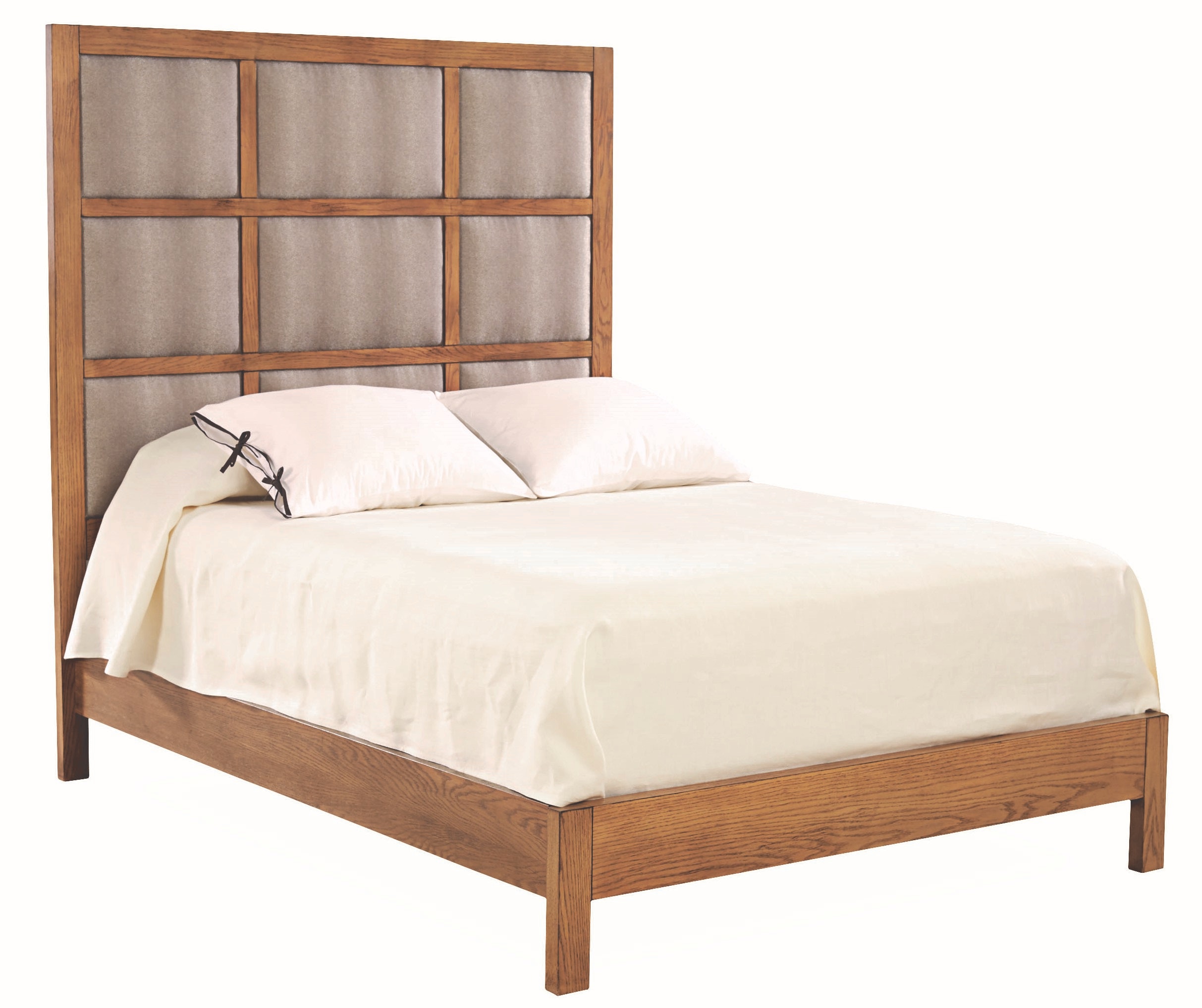 Lee Industries Leather Queen Headboard With Rails L80-50H