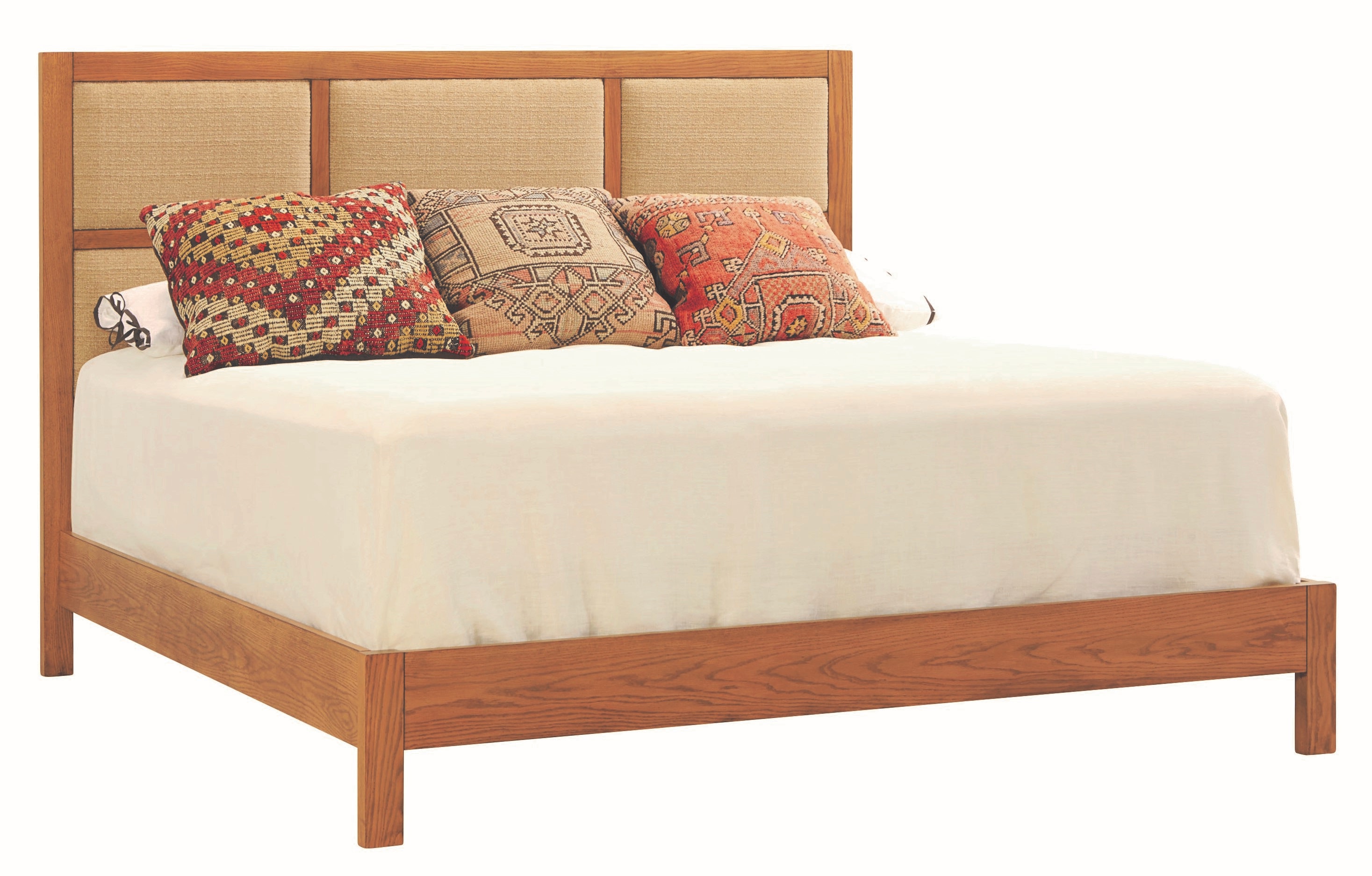 Lee Industries Leather King Headboard With Rails L81-66H