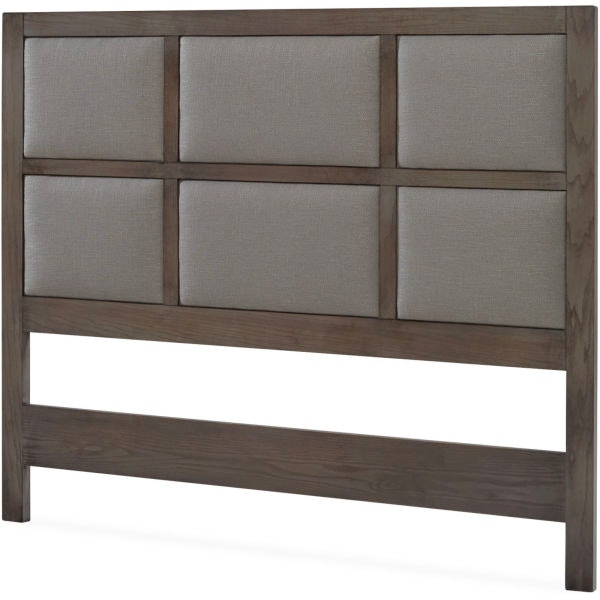 Lee Industries Leather Queen Headboard With Rails L81-50H