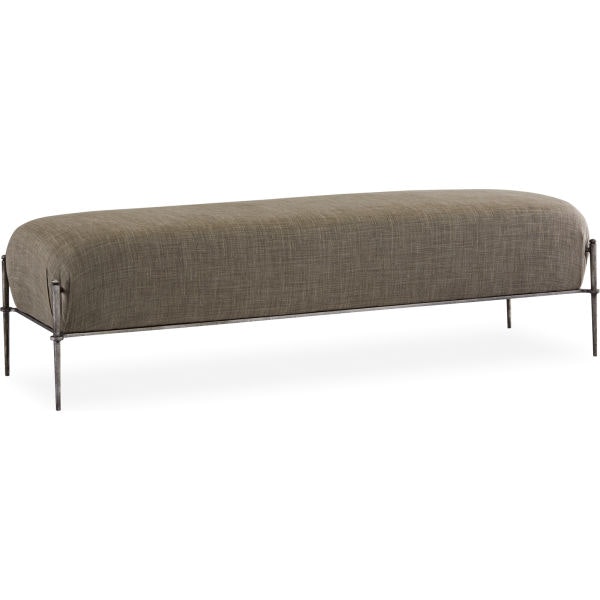 Lee Industries Leather Cocktail Ottoman L9298-90