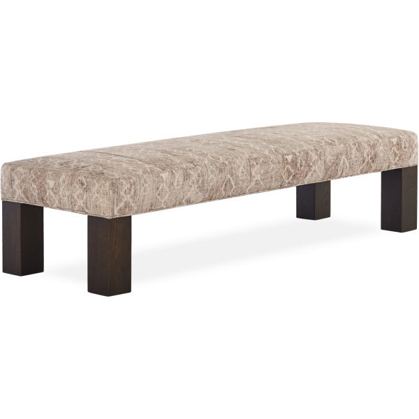 Lee Industries Block Leg Bench Ottoman BLOCK7224