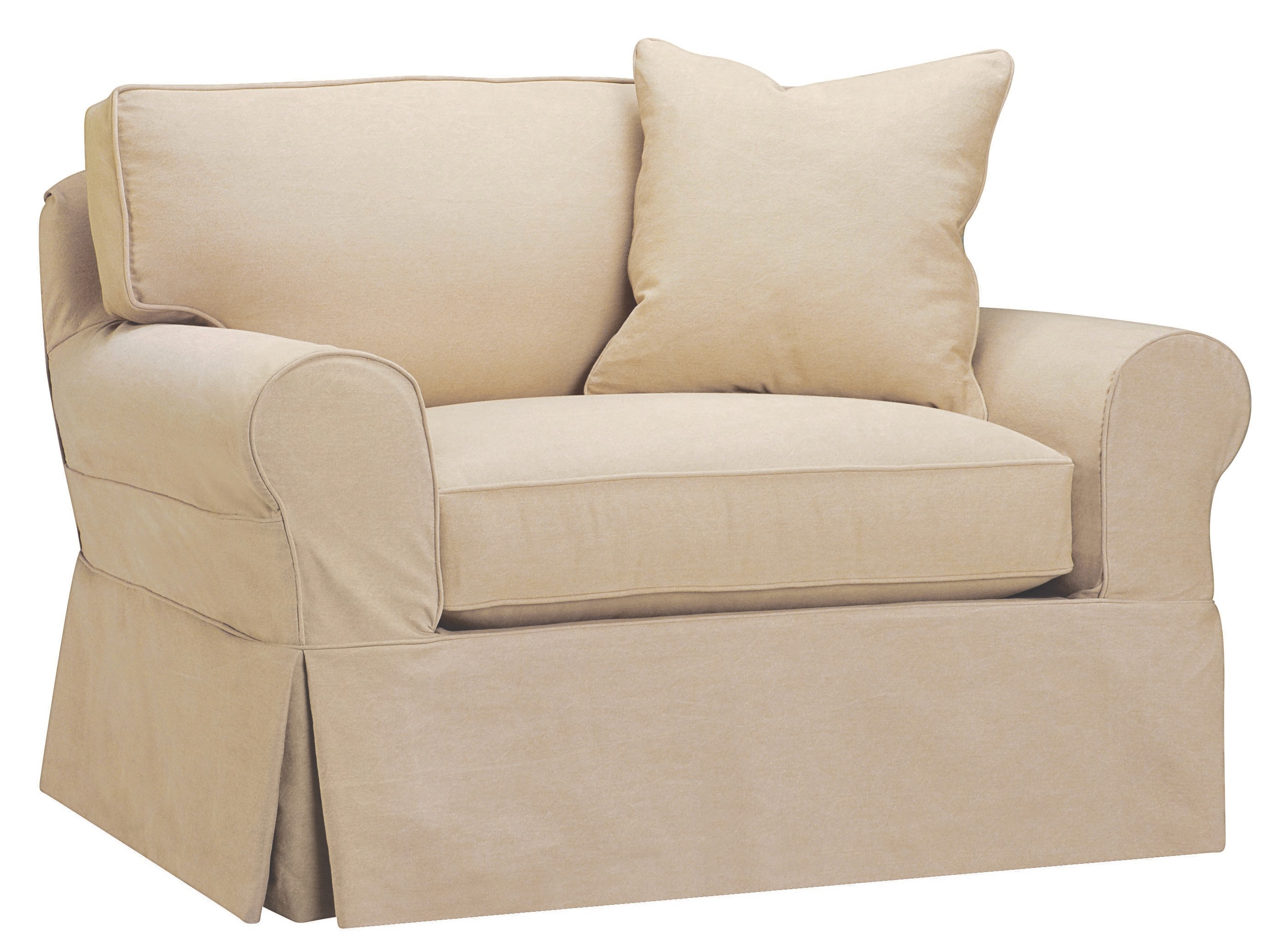 Lee Industries Slipcovered Twin Sleeper C2375-12