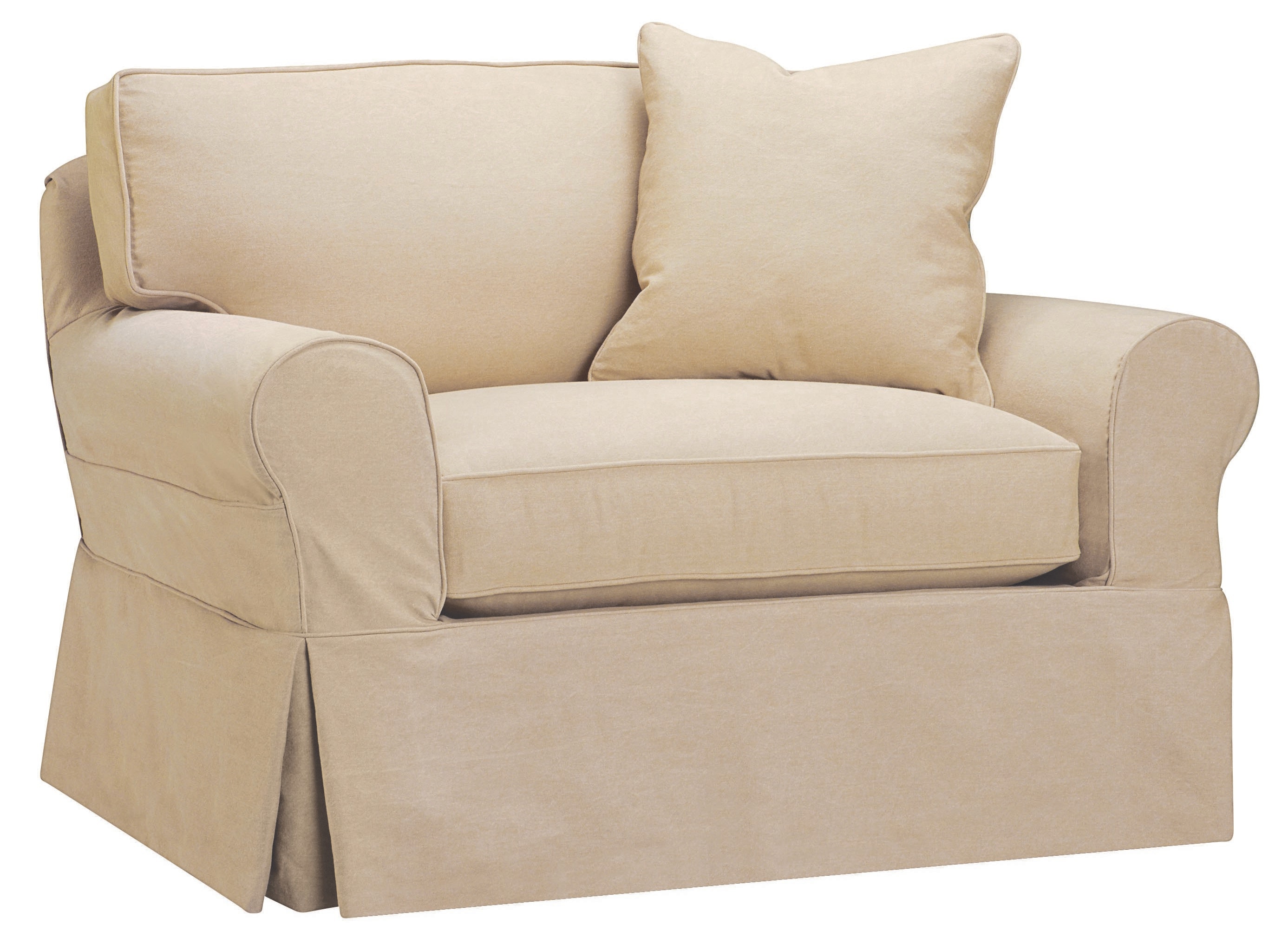 Lee Industries Slipcovered Chair and A Half C2375-16