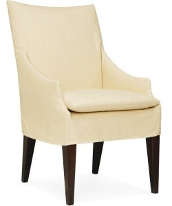 Lee Industries Slipcovered Unskirted High Back Campaign Chair C5207-41