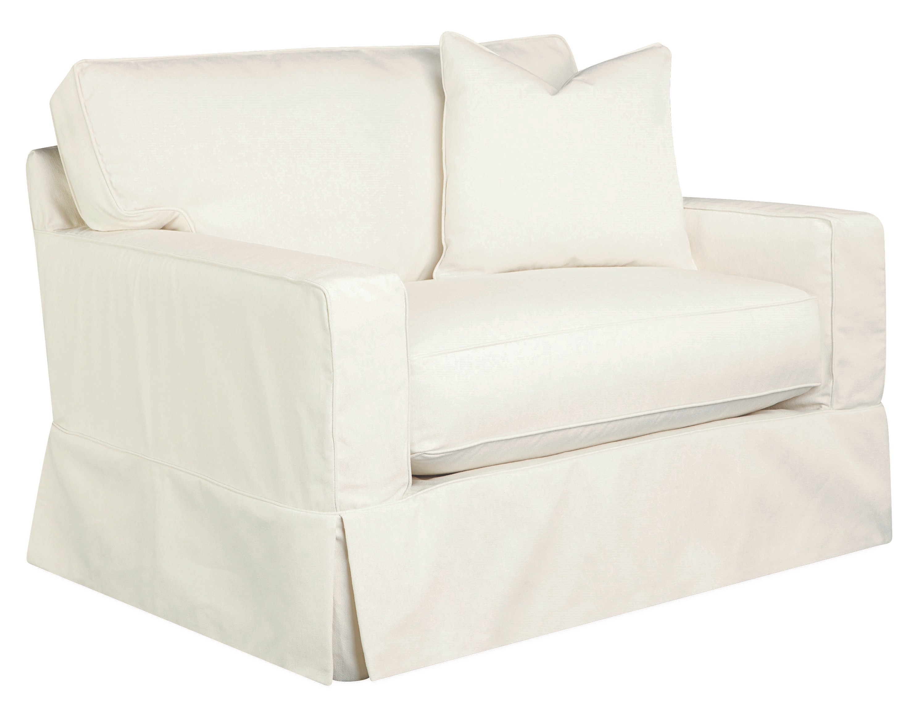 Lee Industries Slipcovered Chair and A Half C5287-16