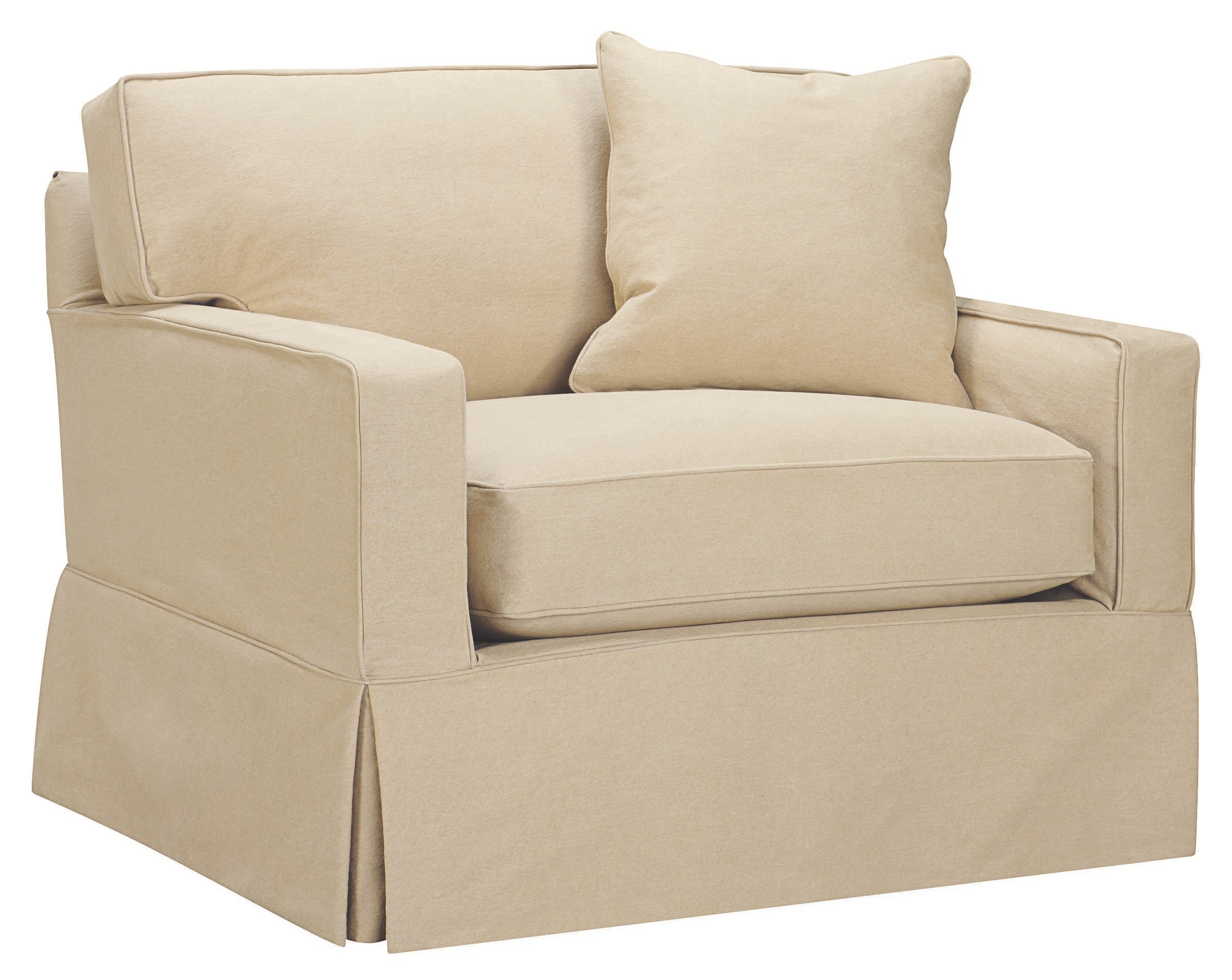 Lee Industries Slipcovered Twin Sleeper C5296-12