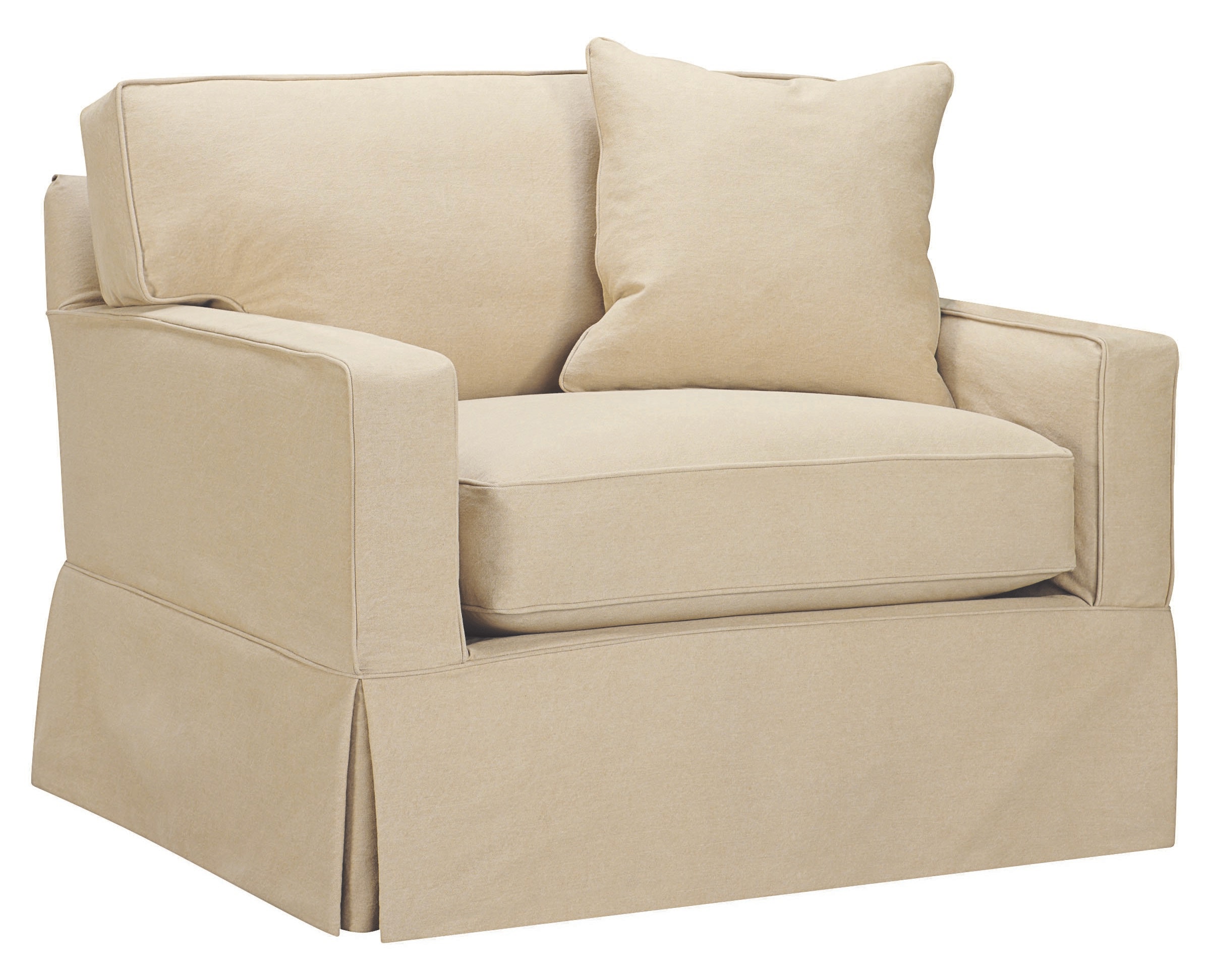 Lee Industries Slipcovered Chair and A Half C5296-16
