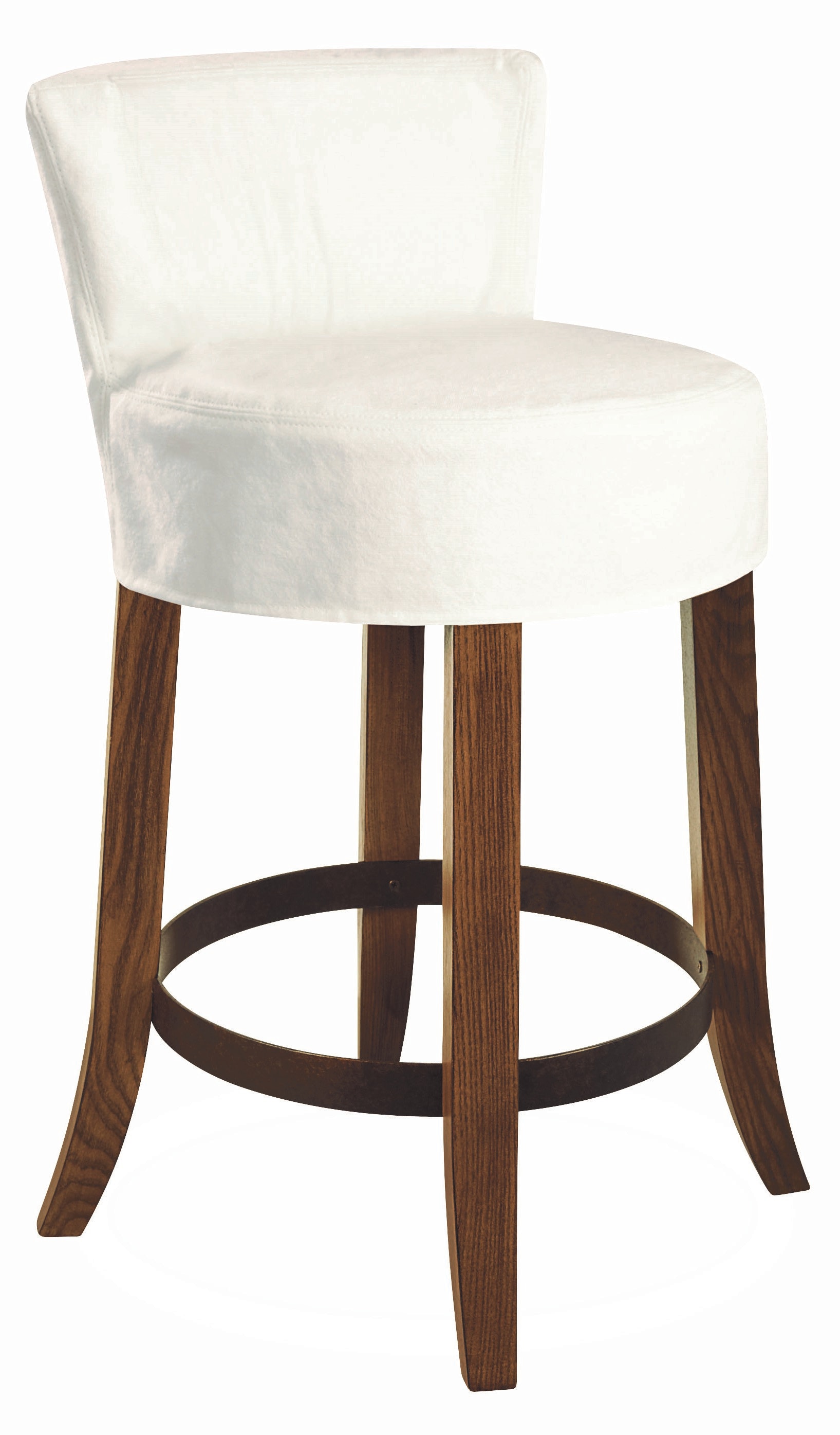 Lee Industries Slipcovered Swivel Counter Stool C5983-51SW