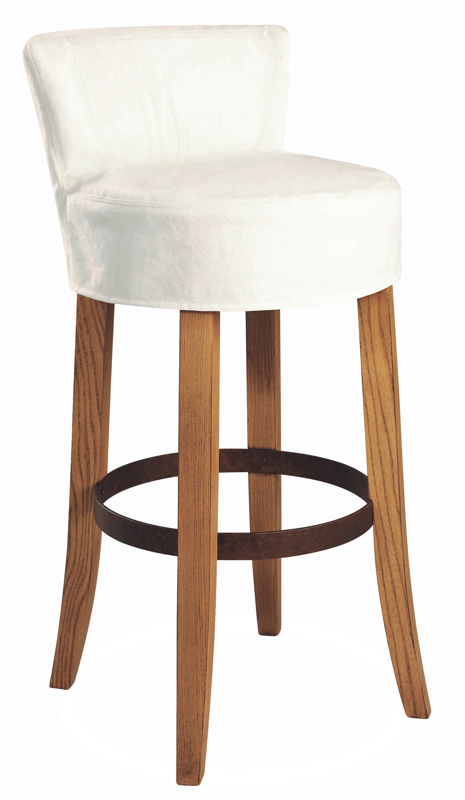 Lee Industries Slipcovered Swivel Bar Stool C5983-52SW