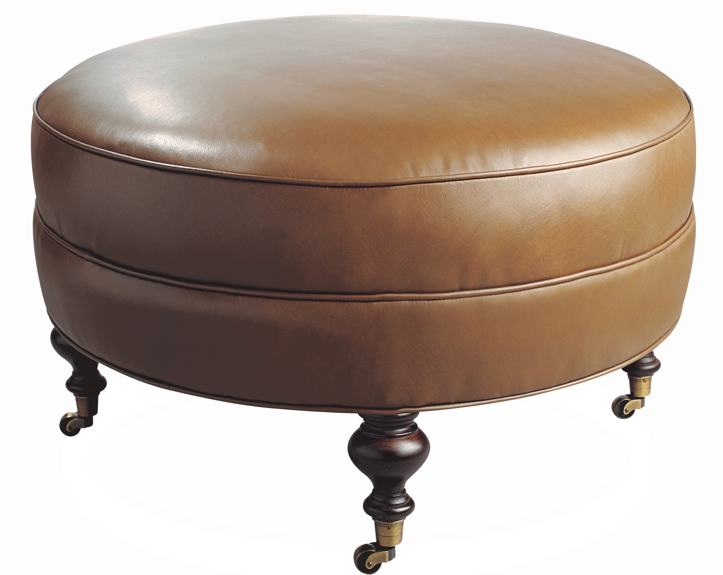Lee Industries Leather Ottoman L1214-00