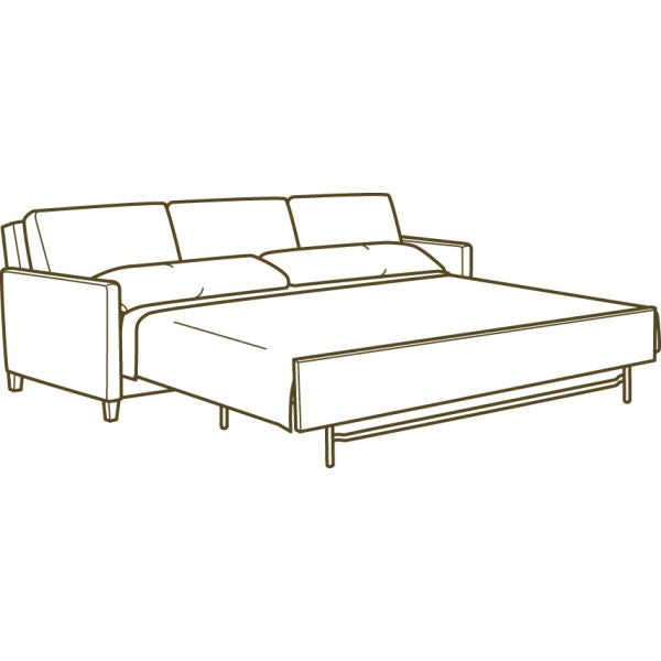 Lee Industries Leather King Lee Sleeper L1296-88