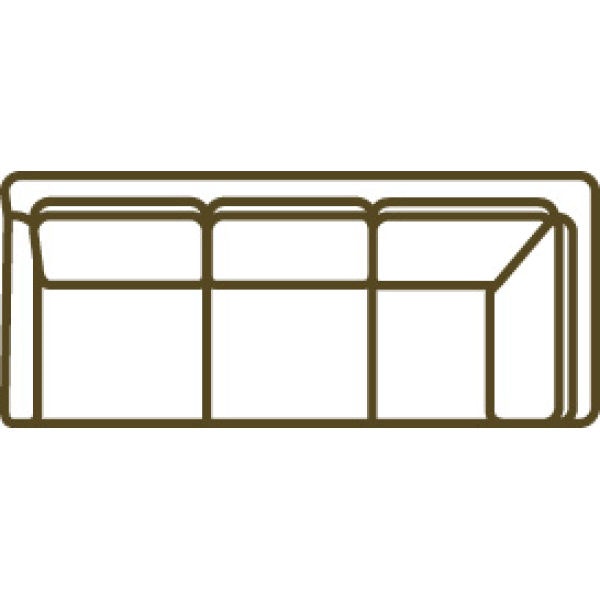Lee Industries Leather Cornering Sofa L1299-23LF