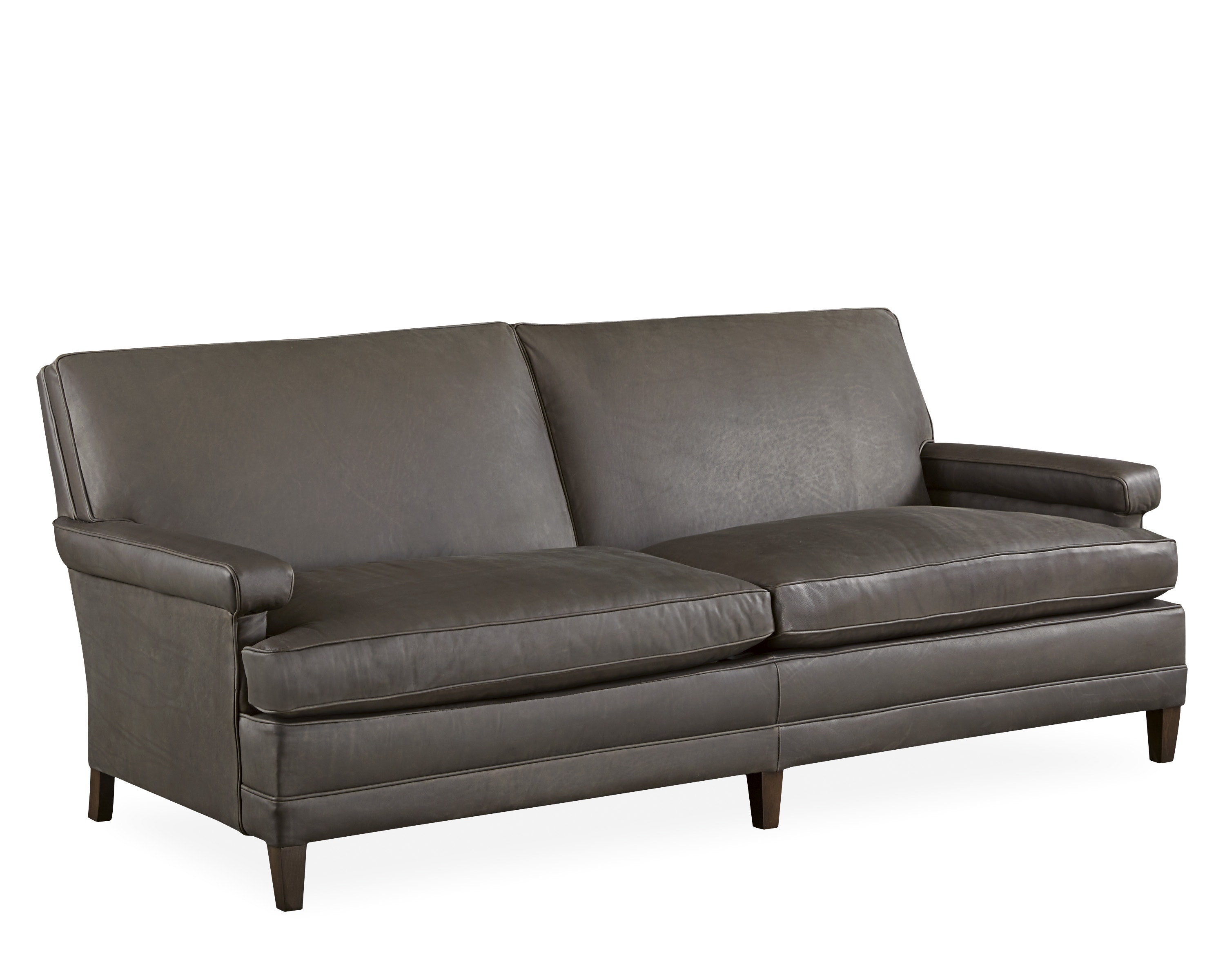 Lee Industries Leather Apartment Sofa L2432-11