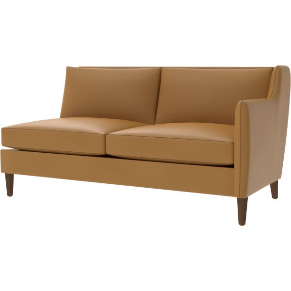 Lee Industries Leather One Arm Loveseat L3303-19RF