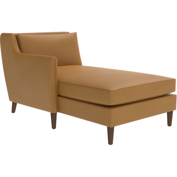 Lee Industries Leather One Arm Chaise L3303-85LF