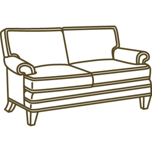 Lee Industries Leather Loveseat L3894-02