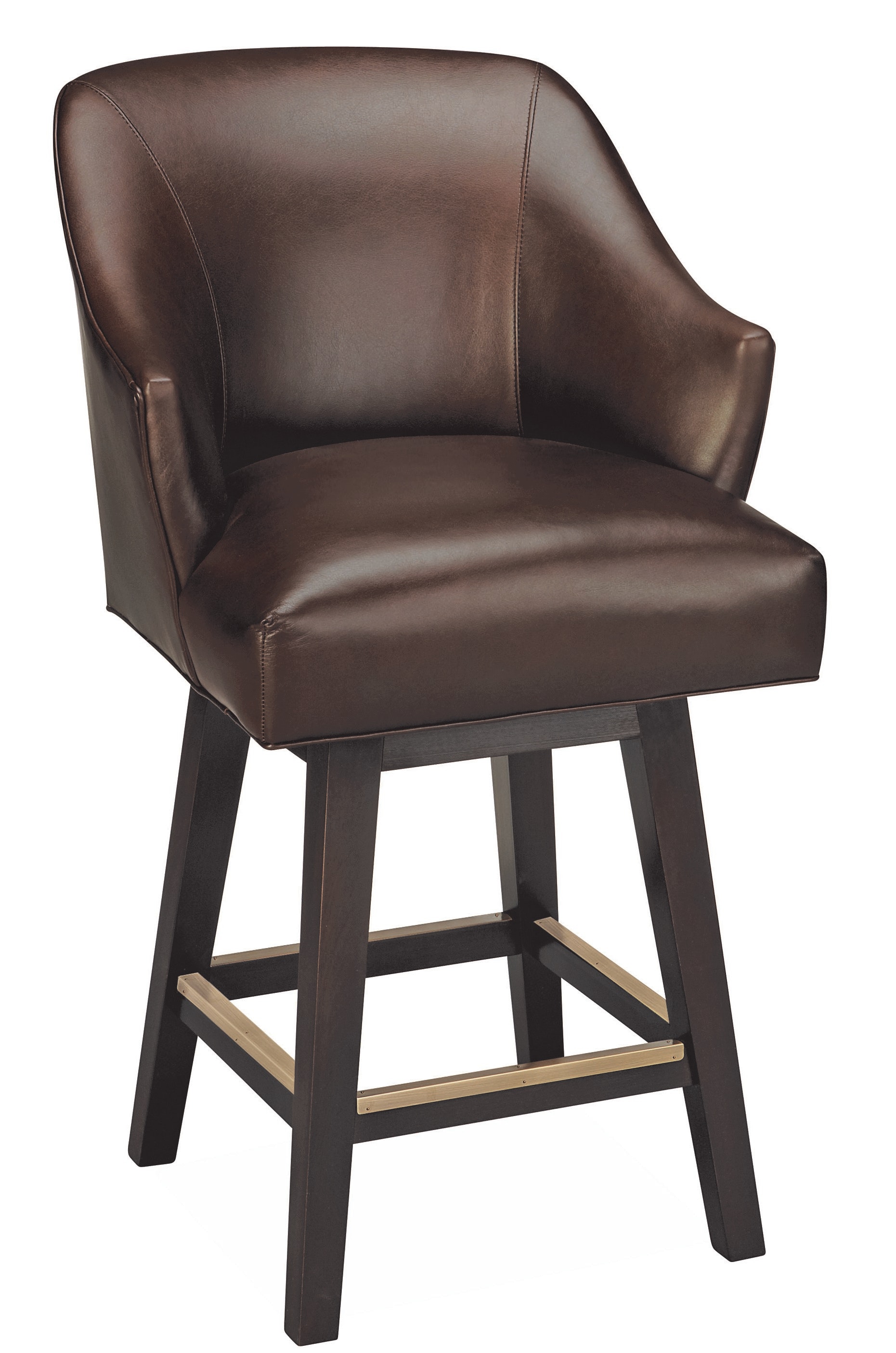 Lee Industries Leather Swivel Counter Stool L5002-51SW