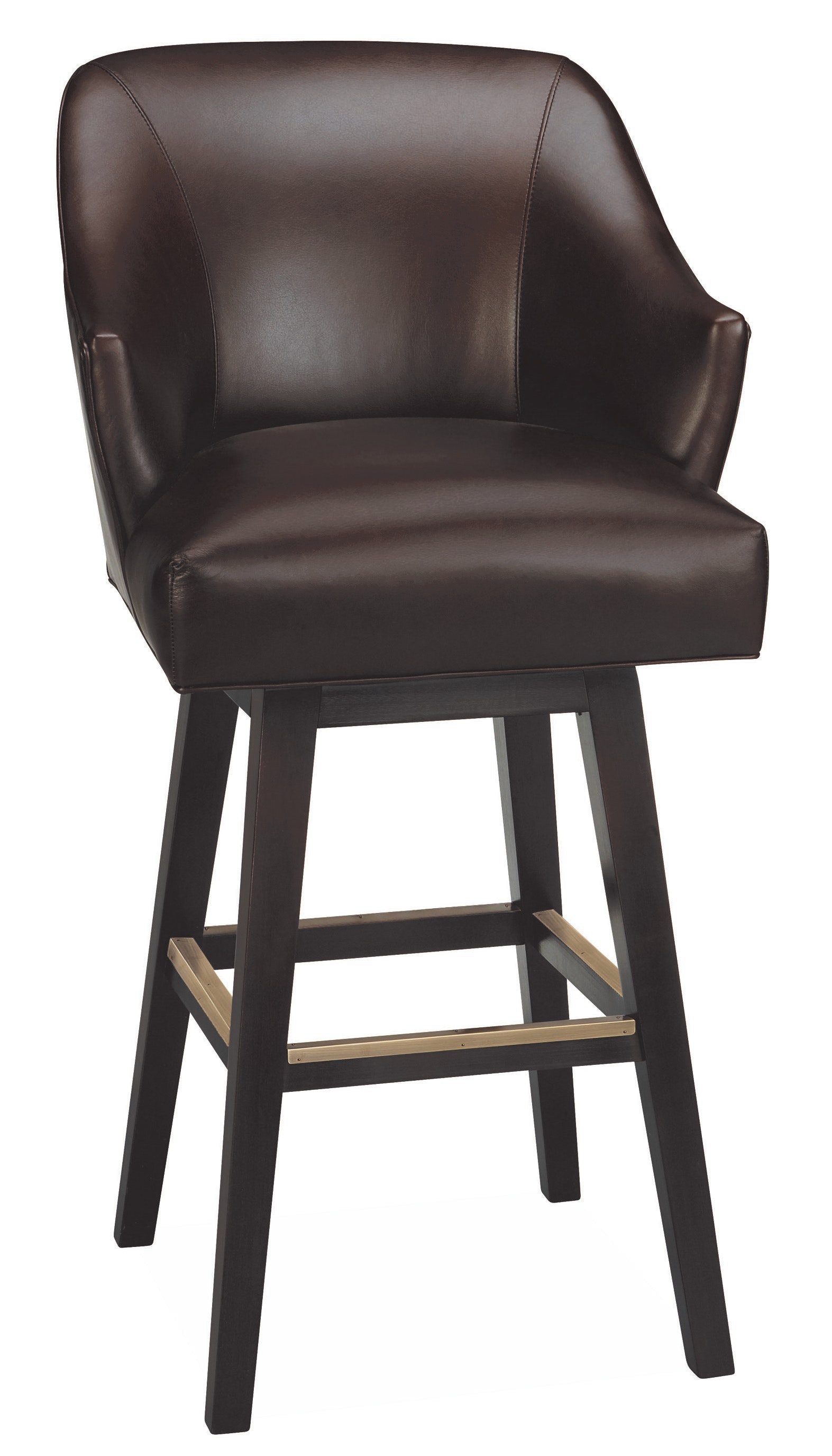 Lee Industries Leather Swivel Bar Stool L5002-52SW