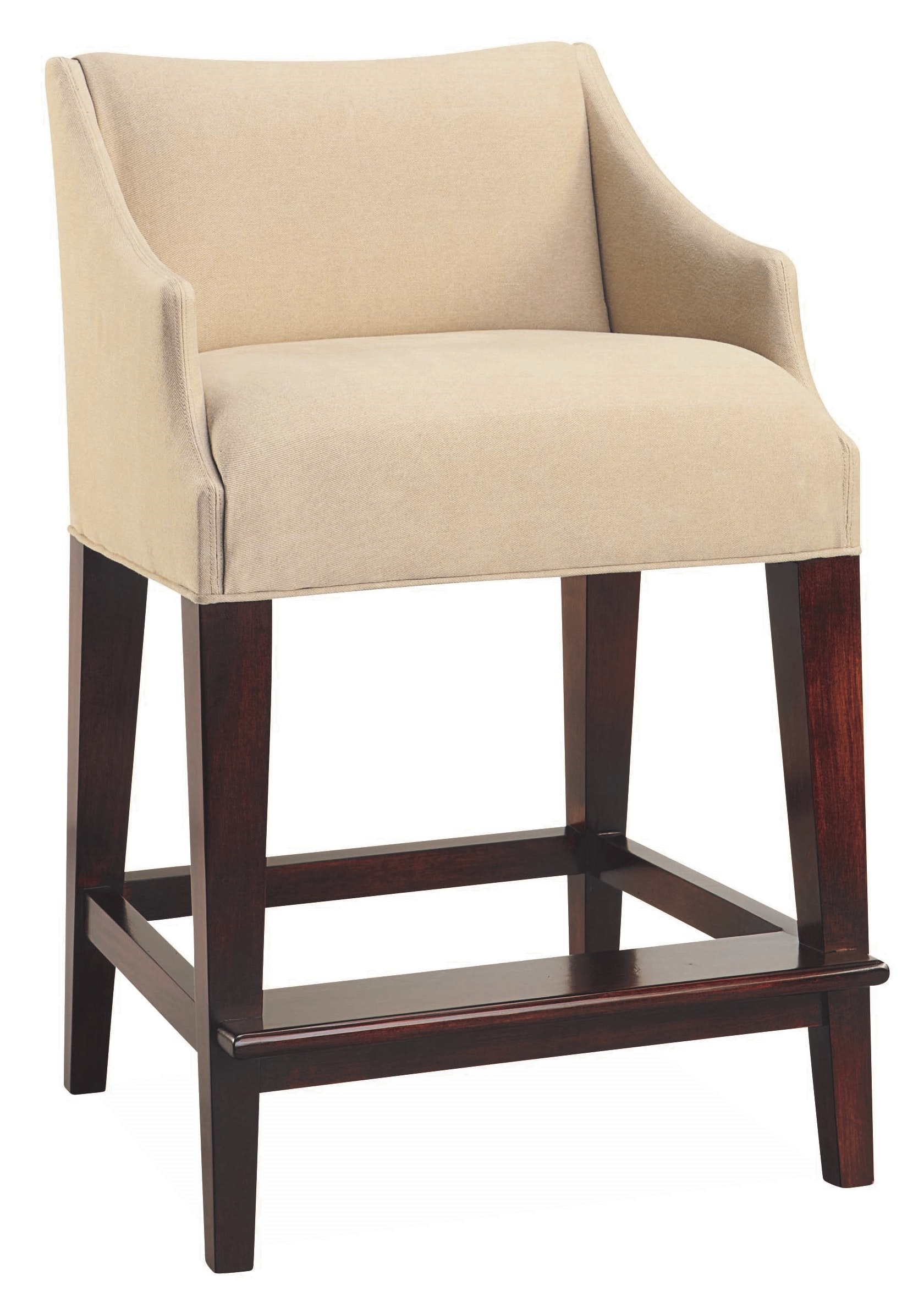 Lee Industries Leather Campaign Counter Stool L5206-51