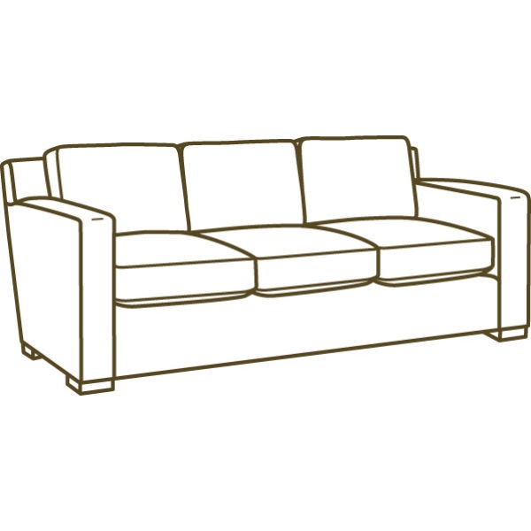 Lee Industries Leather Sofa L5232-03