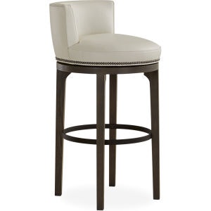 Lee Industries Leather Swivel Bar Stool L5993-52SW