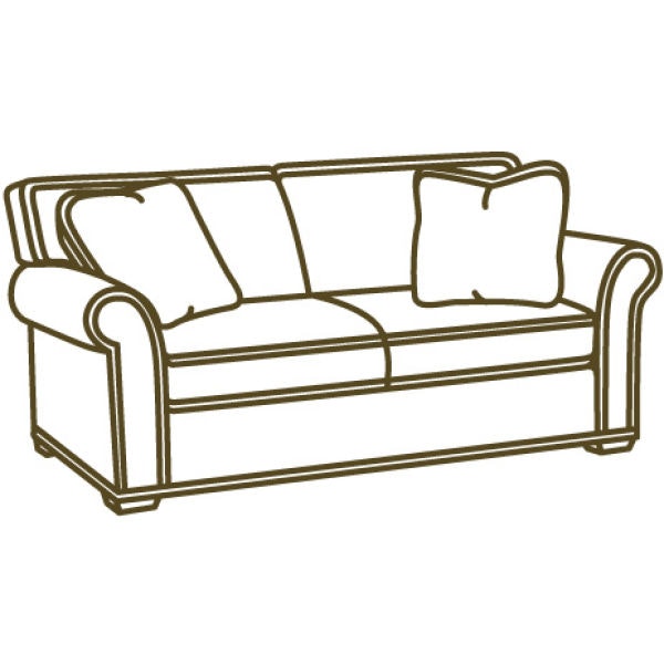 Lee Industries Leather Loveseat L7117-02