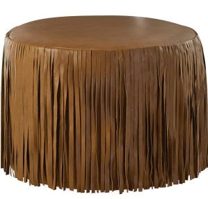 Lee Industries Leather Cocktail Ottoman L9097-00C