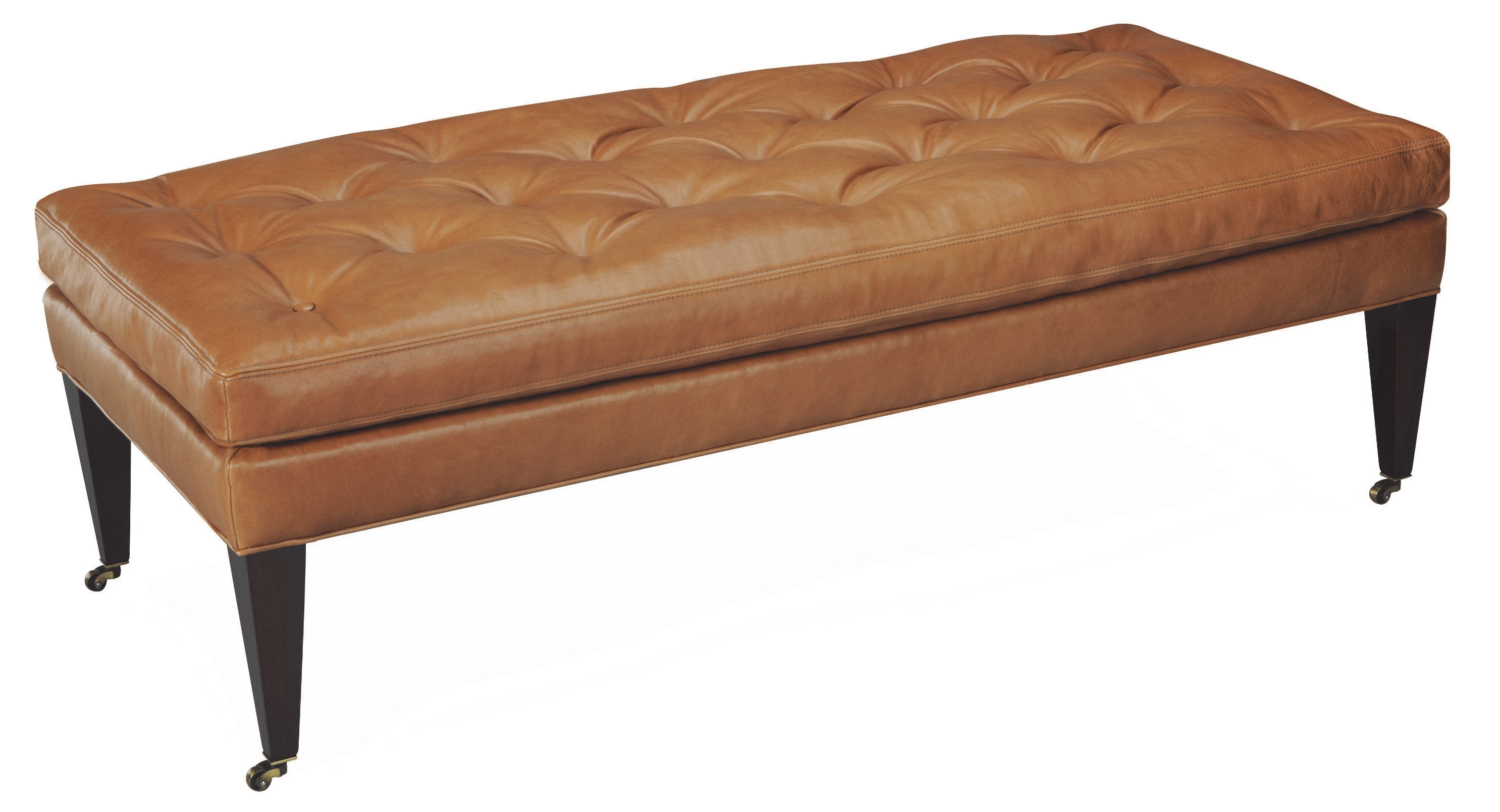 Lee Industries Leather Ottoman And a Half L9133-10