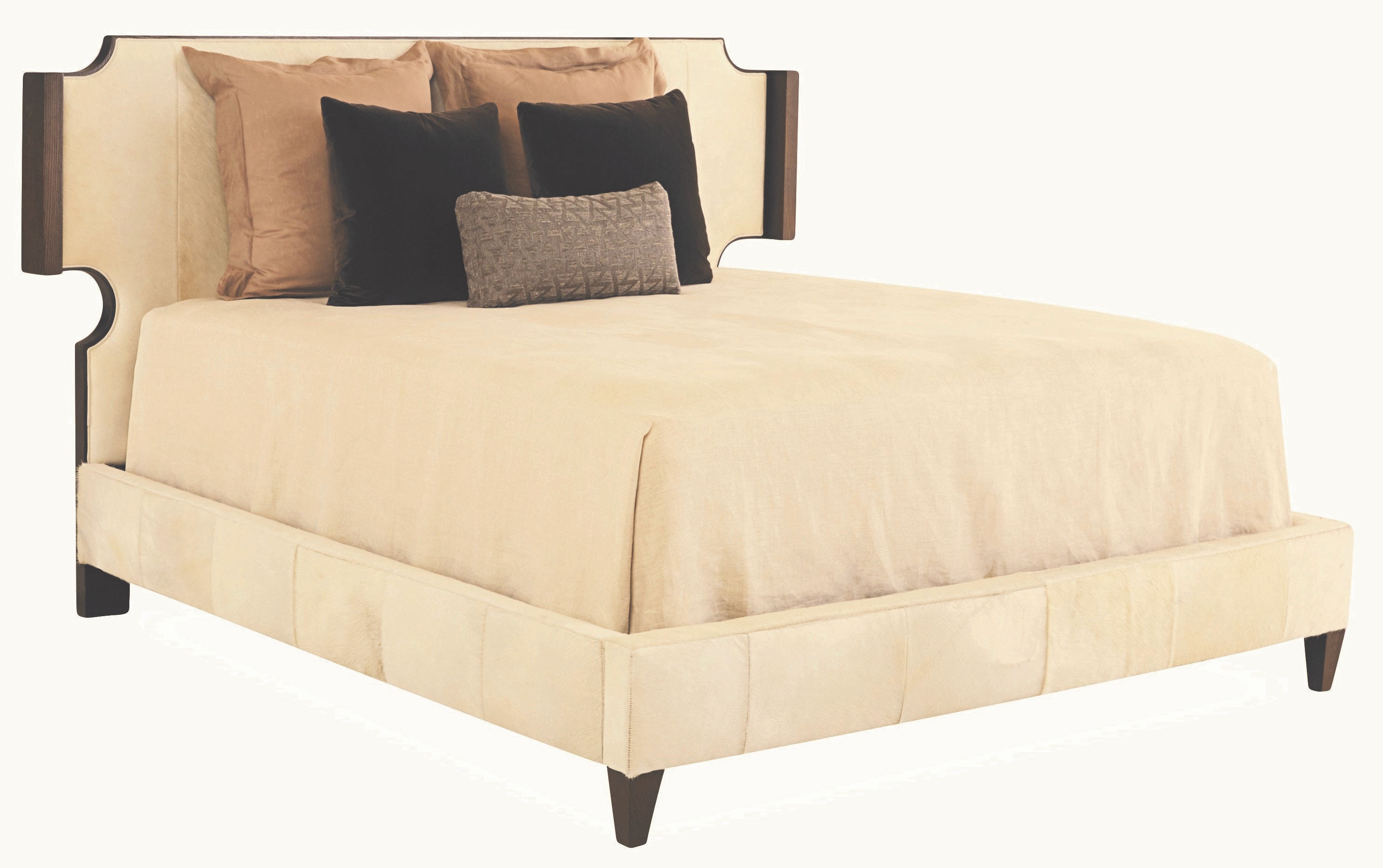 Lee Industries Leather King Headboard With Rails L98-66H