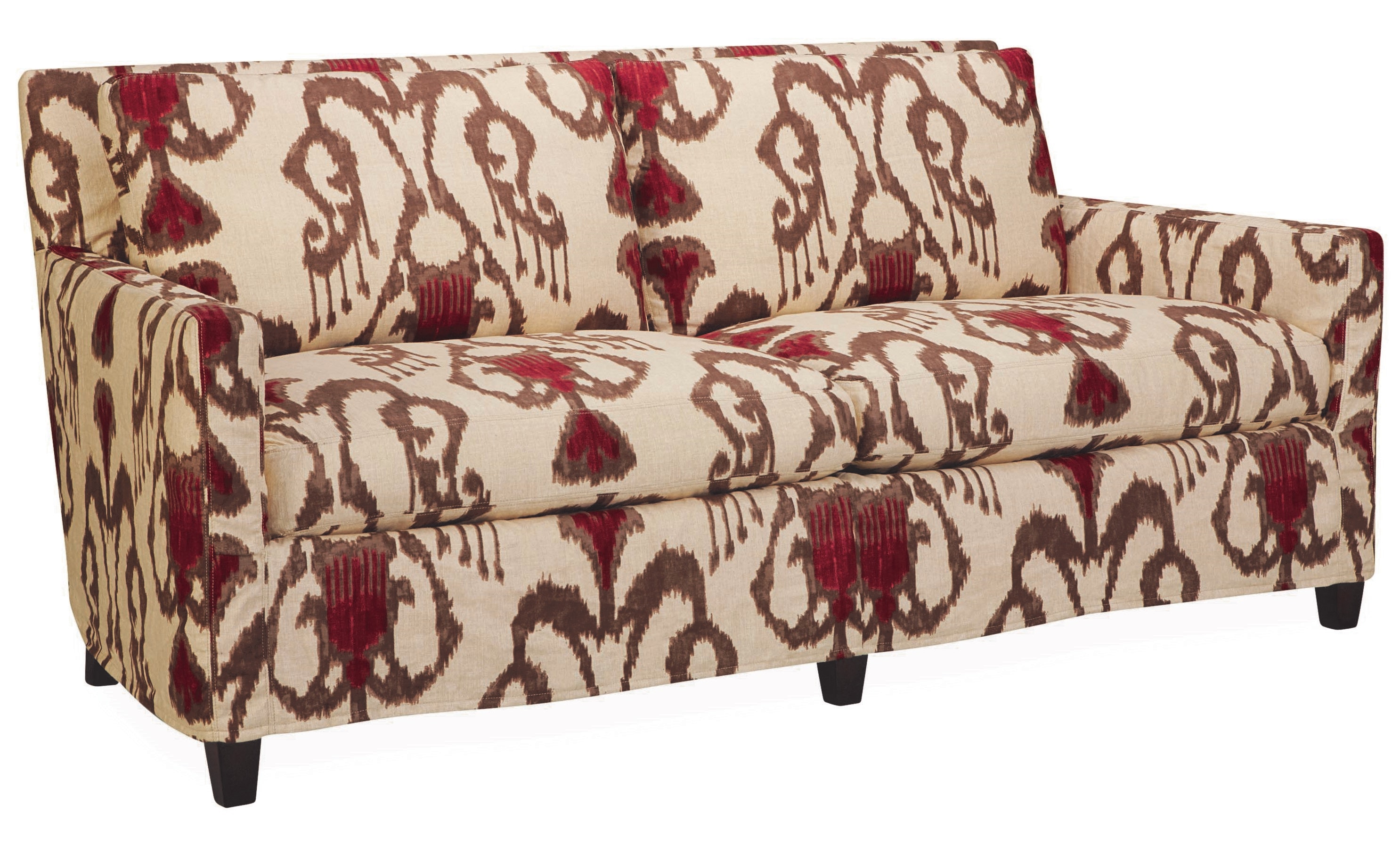 Lee Industries Leather Slipcovered Apartment Sofa LS1296-11