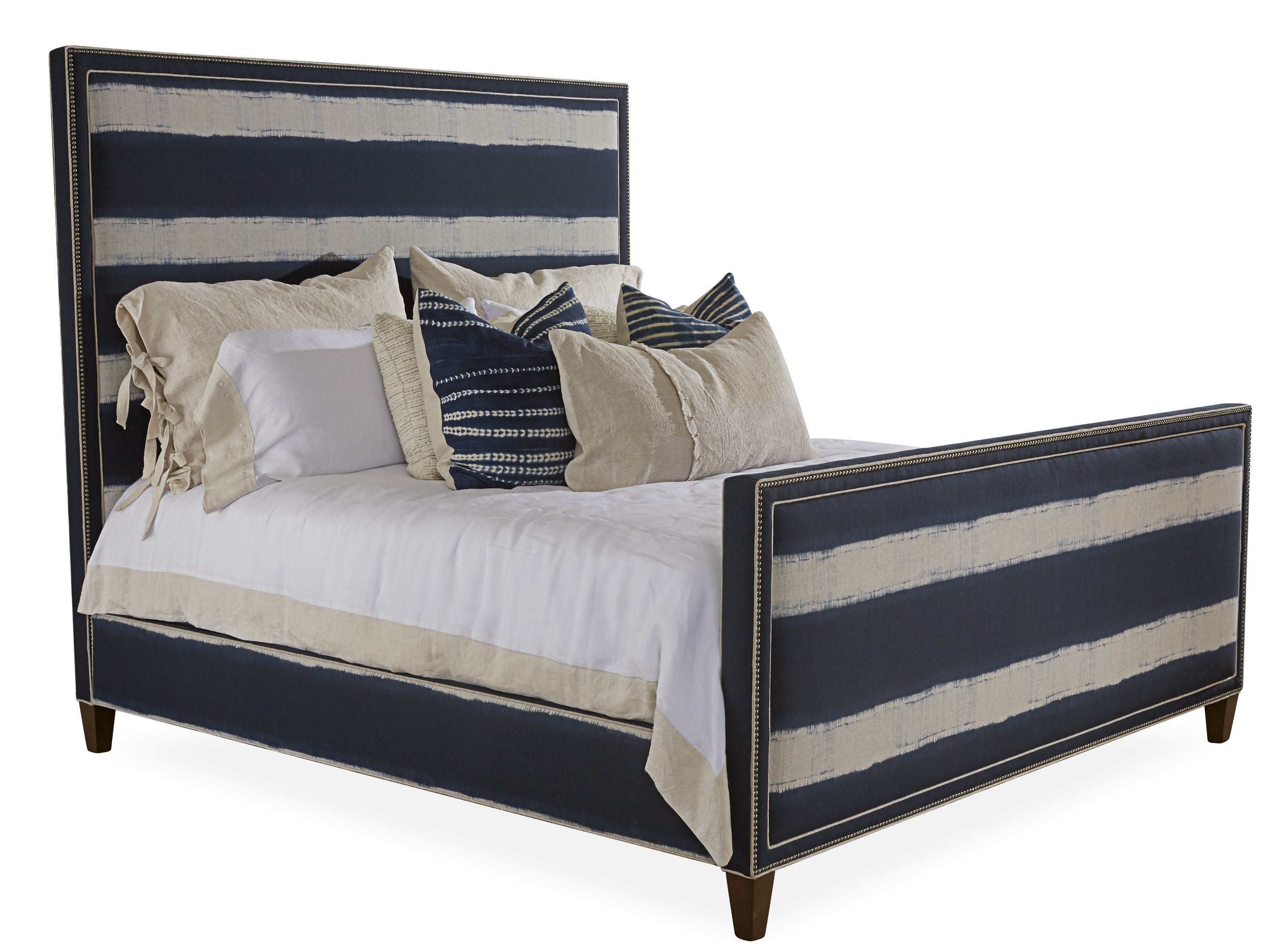 Lee Industries Square Headboard And Footboard - King S1-66TP3T