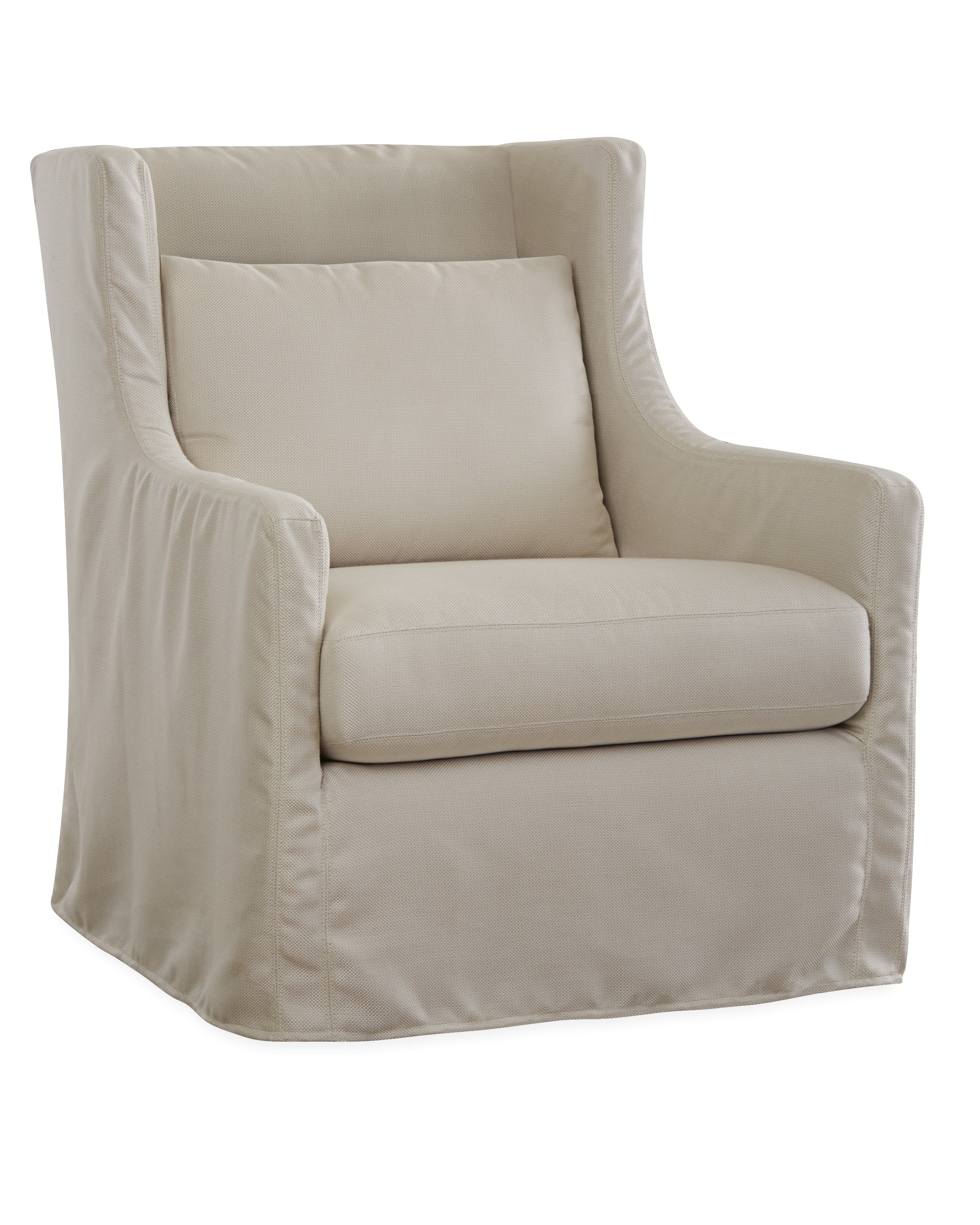 Lee Industries Lotus Outdoor Slipcovered Swivel Glider US116-01SG