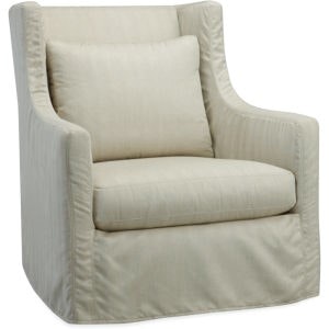 Lee Industries Lotus Outdoor Slipcovered Swivel Chair US116-01SW