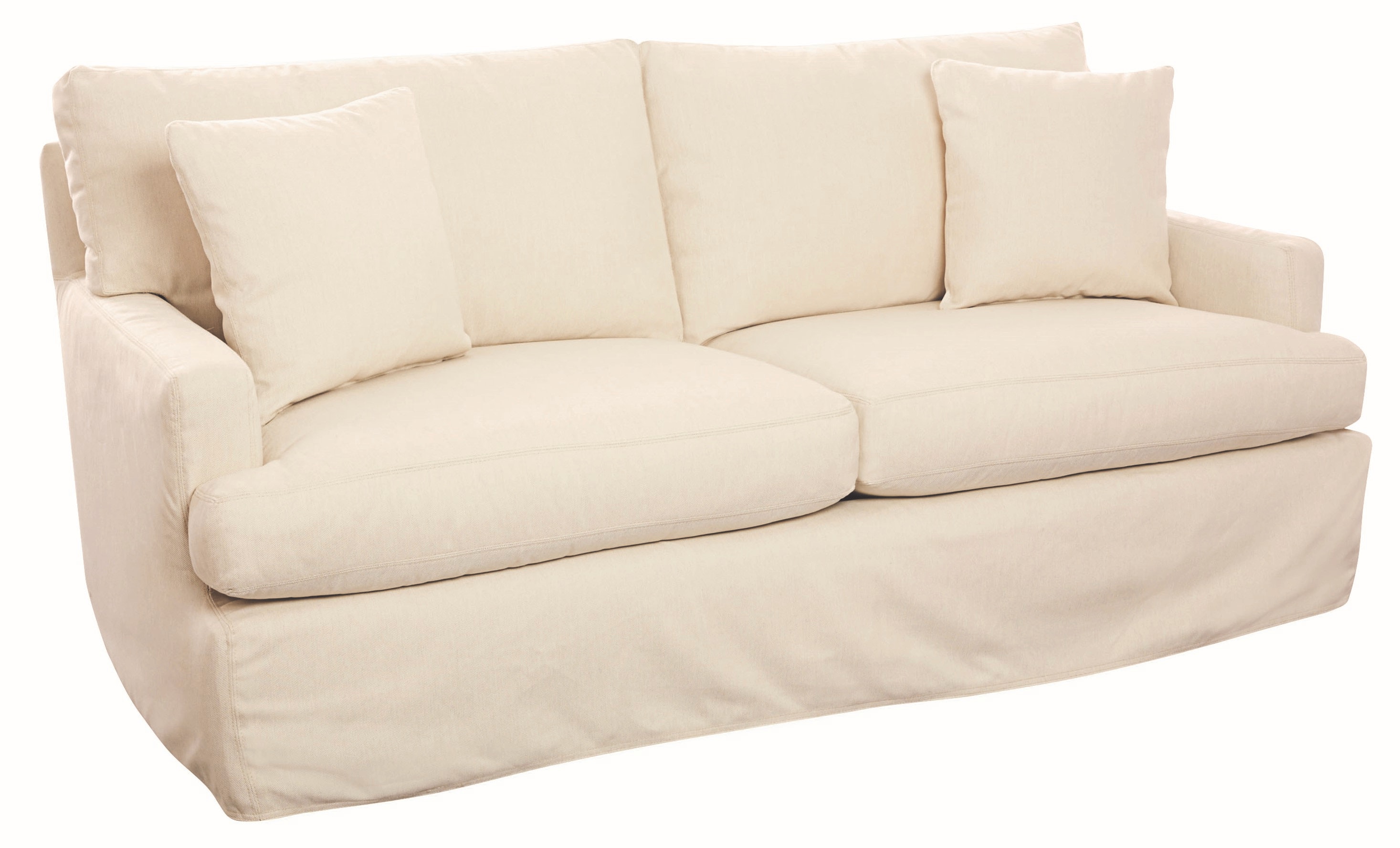 Lee Industries Rockport Outdoor Slipcovered Apartment Sofa US156-11