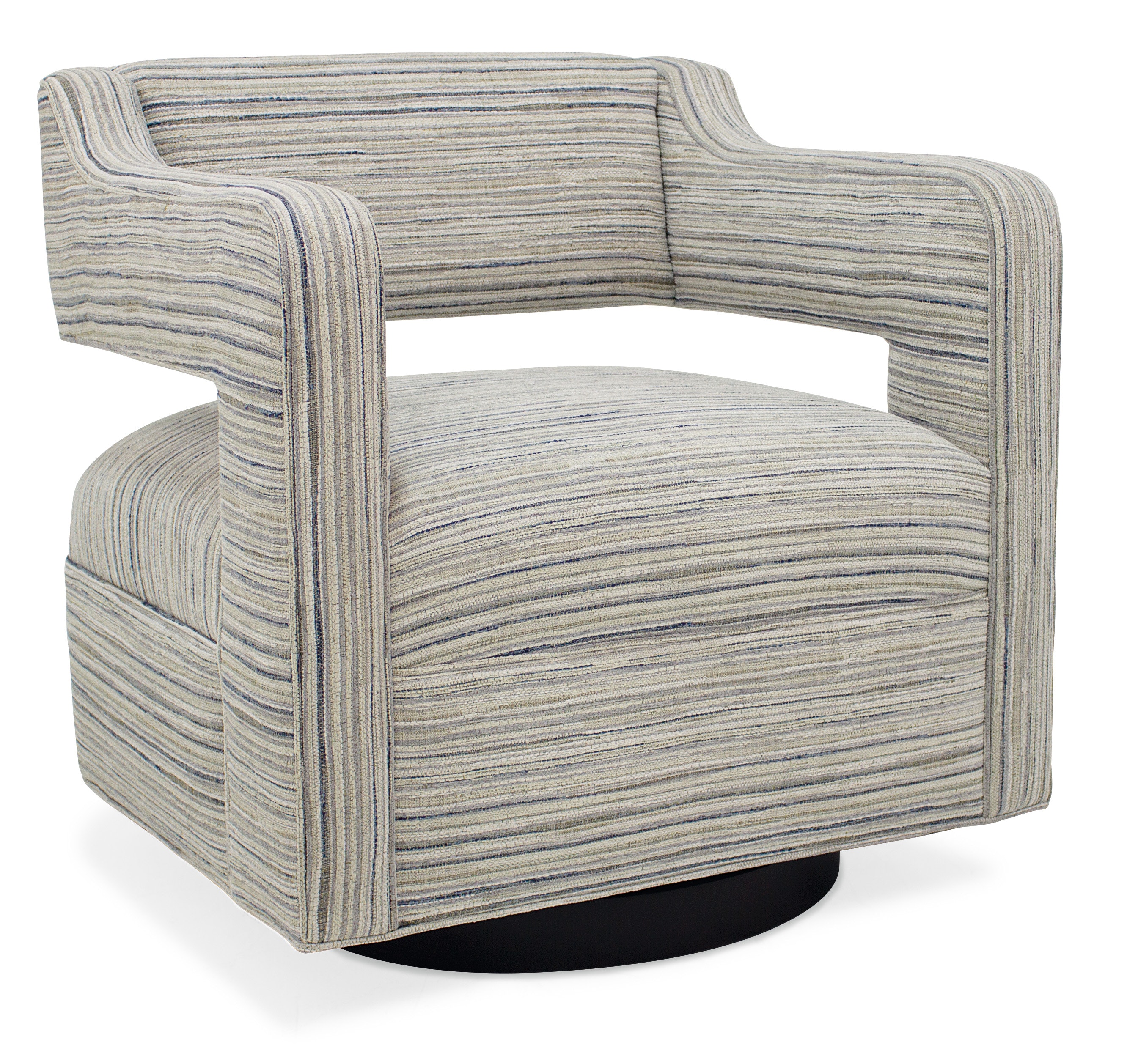 Sam Moore Moxie Swivel Chair - Wooden Base 1594