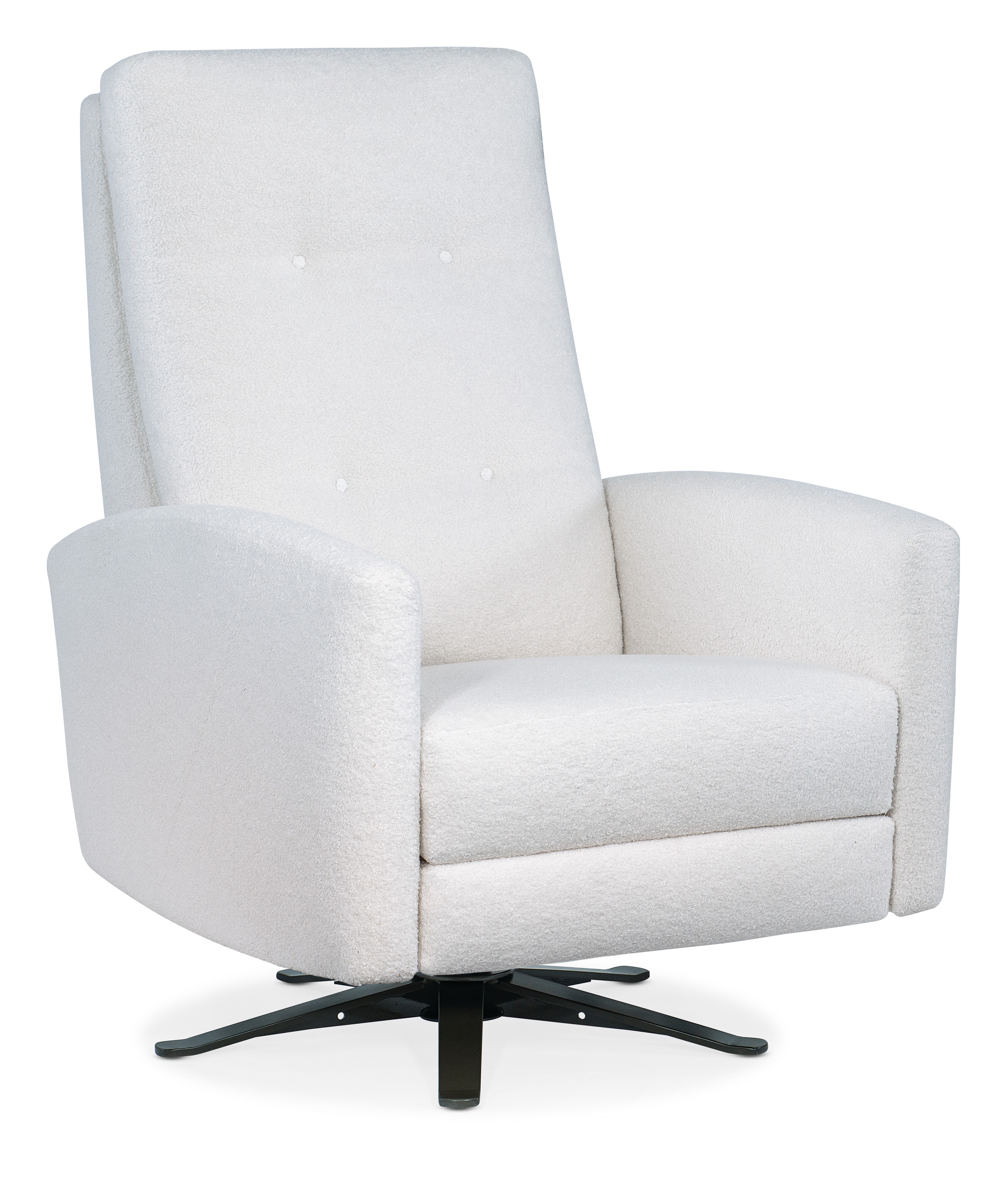 Sam Moore Basil Tufted Back Swivel Recliner 5764-TBK