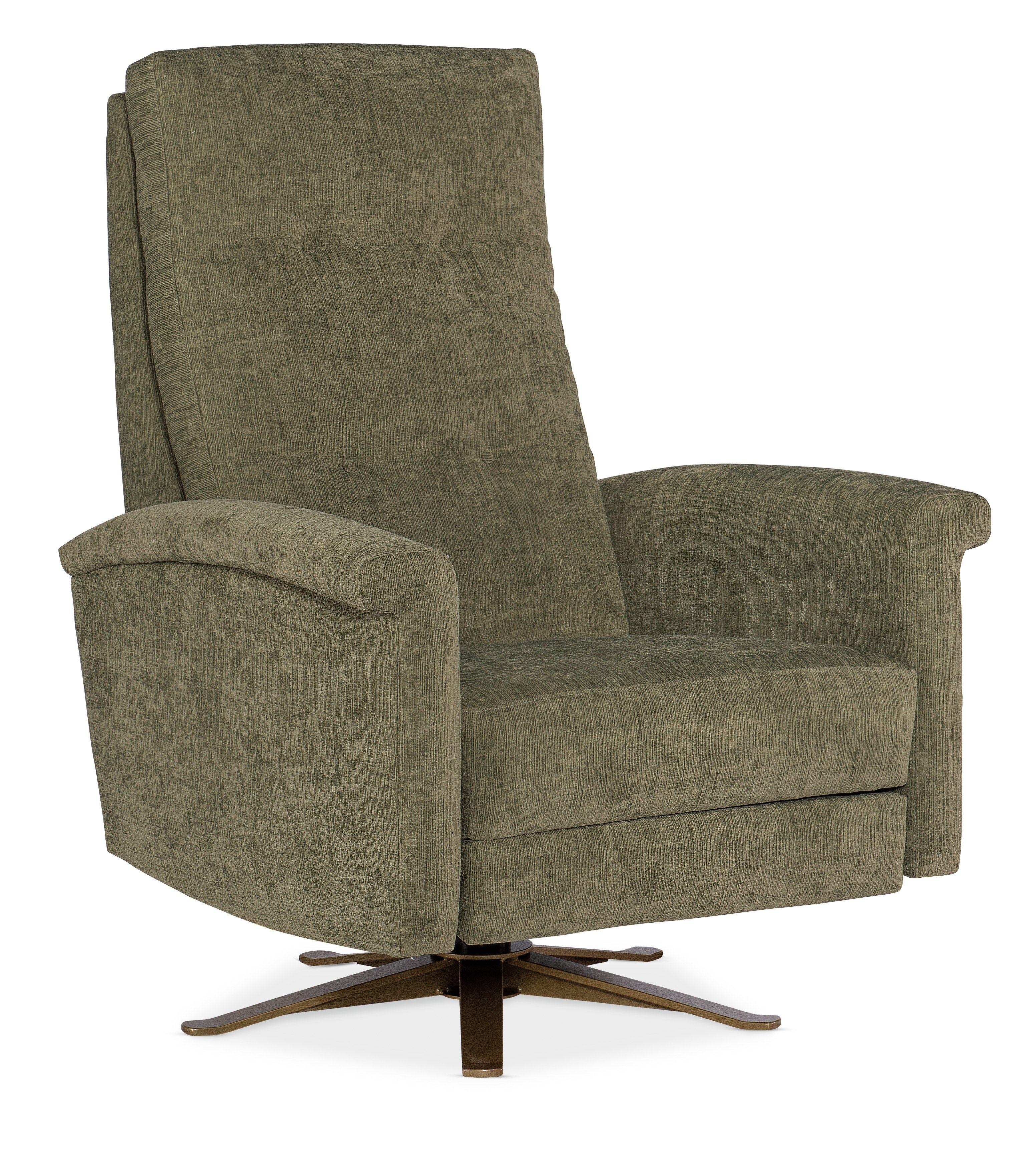 Sam Moore Breck Tufted Back Swivel Recliner 5765-TBK