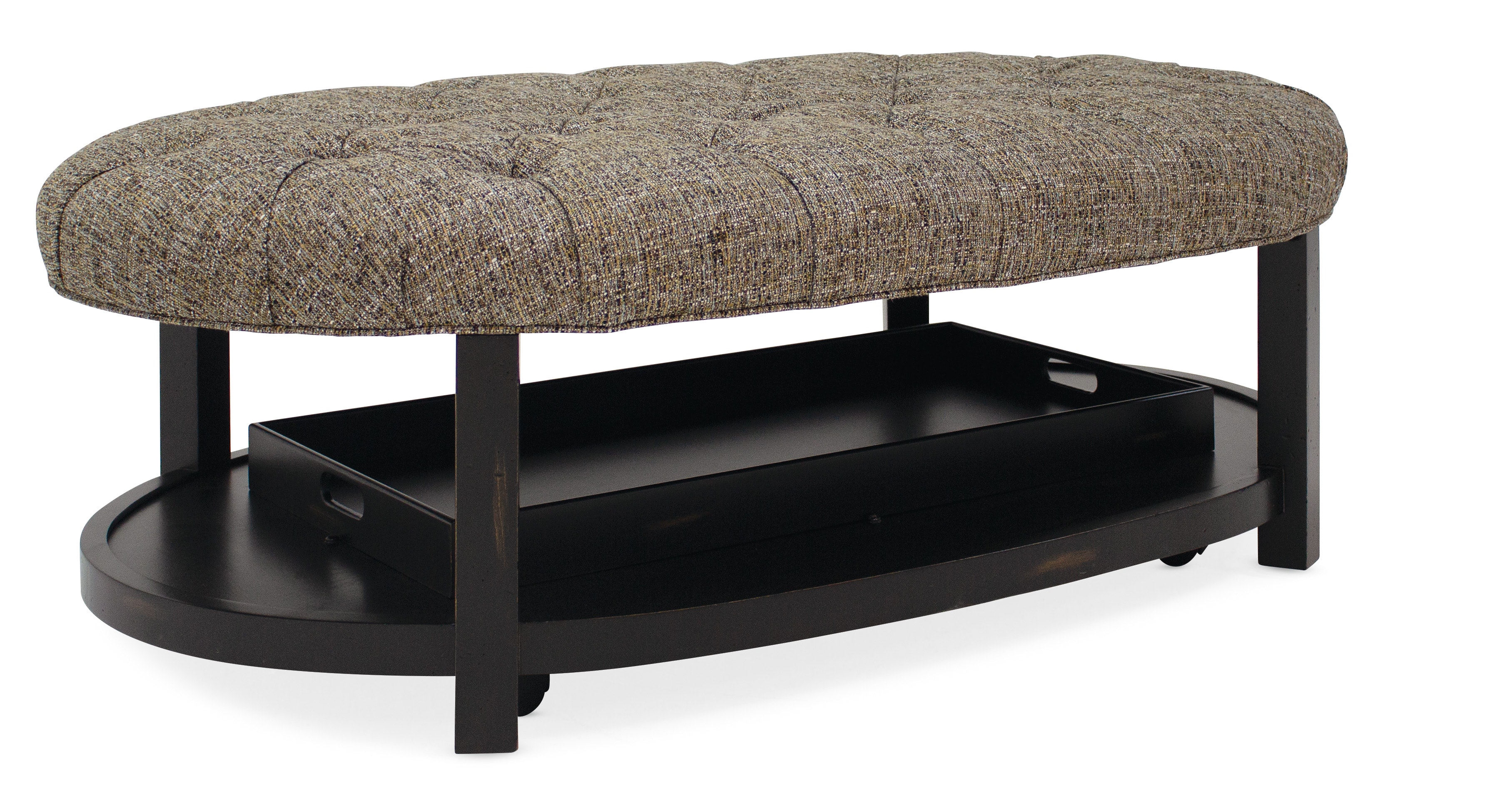 Sam Moore Haven Oval Tufted Ottoman 6703-006