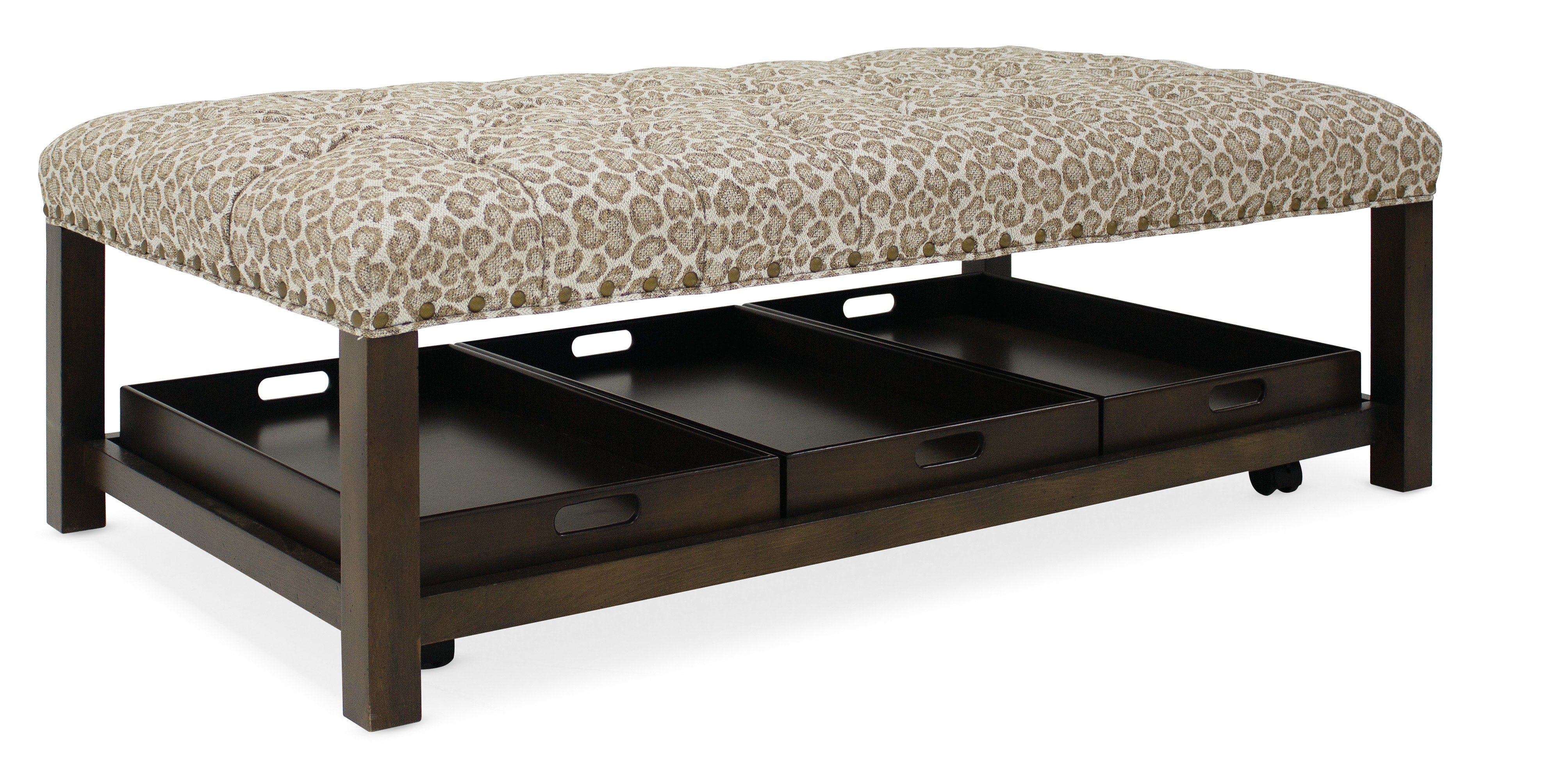 Sam Moore Hollis Rectangle Tufted Tray Ottoman 6736-006