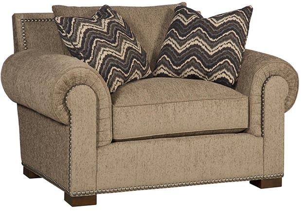 King Hickory Arthur Fabric Chair And Half 1501